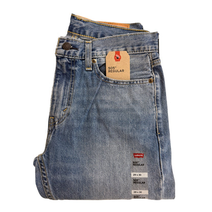 Levi's 505 Regular Fit Men's No Stretch Jeans