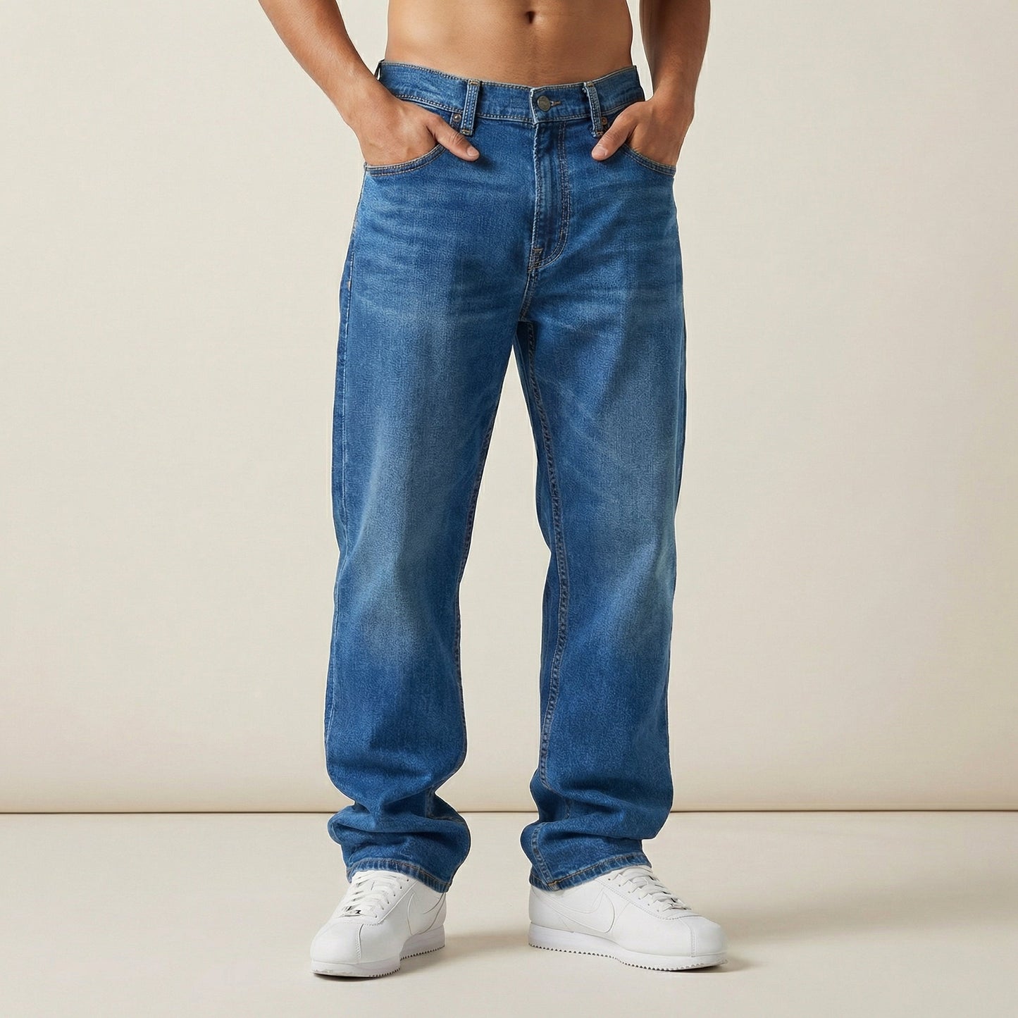 Levi's 505 Regular Fit Men's Stretch Jeans